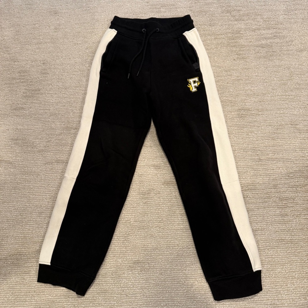 Rihanna FENTY x Puma Black Varsity F Logo Sweatpants Unisex Size XS